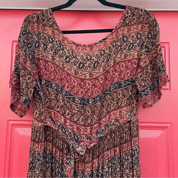 Rayon boho hippie dress - Picture 9 of 9